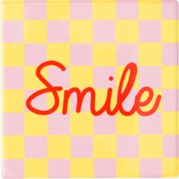 Untersetzer aus Keramik mit Motiv