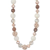 Damen Kette mit großen Perlen