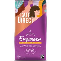 Cafédirect Fairtrade Empower Smooth Roast Ground Coffee - 227g