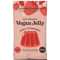 Just Wholefoods Vegan Jelly Crystals - Strawberry - 85g