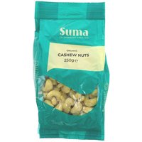 Suma Prepacks Organic Whole Cashews - 250g