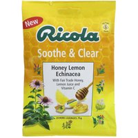 Ricola Swiss Herbal Drops Bag - Honey Lemon & Echinacea - 75g