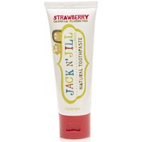 Jack N’ Jill Fluoride Free Natural Toothpaste - Strawberry - 50g Jack N’ Jill Fluoride Free Natural Toothpaste - Strawberry - 50g