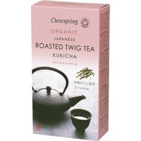Clearspring Kukicha Japanese Roasted Twig Tea - 20 Bags