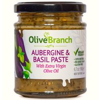 Olive Branch Aubergine & Basil Paste - 190g
