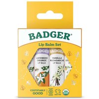 Badger Classic Lip Balm Set - Gold - Pack of 4