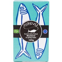Fish 4 Ever Scottish Mackerel In Spring Water - 125g