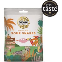 Biona Organic Sour Snake Sweets - 75g