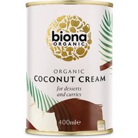 Biona Organic Coconut Cream - 400ml