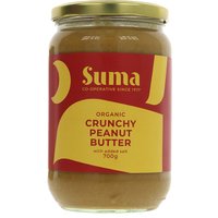 Suma Organic Peanut Butter - Crunchy - Salted - 700g