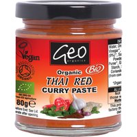 Geo Organics Thai Red Curry Paste - 180g