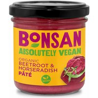 Bonsan Beetroot & Horseradish Vegan Pate - 130g