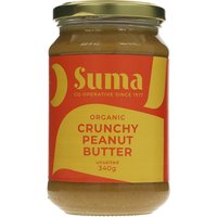 Suma Peanut Butter - Crunchy - Unsalted - 340g