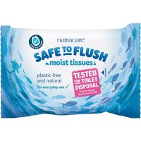 Natracare Safe to Flush Moist Tissues - 30 Wipes