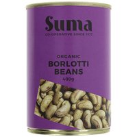 Suma Organic Borlotti Beans - 400g