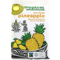 Tropical Wholefoods Sun Dried Pineapple - 100g