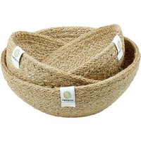 Respiin Mini Jute Bowl Set - Natural