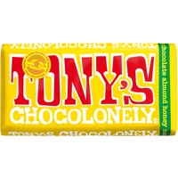 Tony's Chocolonely Milk Chocolate and Almond Honey Nougat - 180g