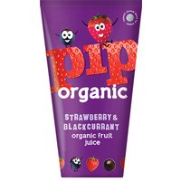 Pip Organic Strawberry & Blackcurrant Juice - 4 x 180ml Pip Organic Strawberry & Blackcurrant Juice - 4 x 180ml