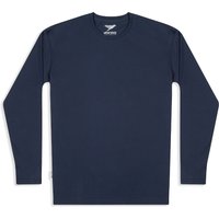 Wanda Organic Cotton Long Sleeve Tee - Navy
