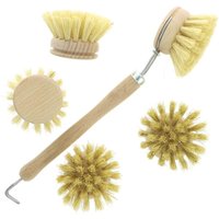 Hill Brush Company Washing Up Brush & Four Replacement Heads Hill Brush Company Washing Up Brush & Four Replacement Heads