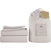Panda Pure White Bamboo Bedding Set - Super King