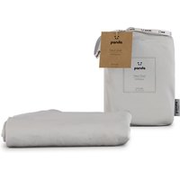 Panda Pure White Fitted Bamboo Sheet - Double