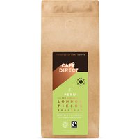 Cafédirect Fairtrade Organic London Fields Peru Espresso Coffee Beans - 1kg