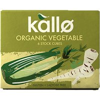 Kallo Organic Vegetable Stock Cubes - 66g