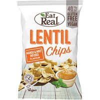 Eat Real Lentil Chips Mango & Mint - 113g