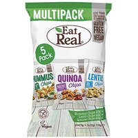 Eat Real Hummus  Lentil & Quinoa Multipack - 5 pack