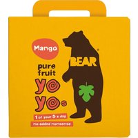 Bear Mango Yoyo Pure Fruit Rolls Multipack - 5 x 20g