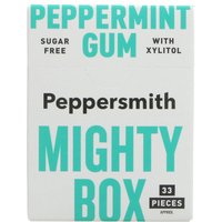 Peppersmith Peppermint Chewing Gum - Big Pack - 50g