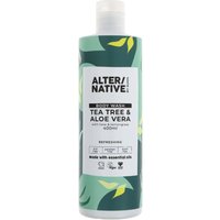 Alternative by Suma Tea Tree & Aloe Vera Body Wash - 400ml