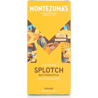Montezumas Splotch 54% Milk Chocolate with Butterscotch Bar - 90g