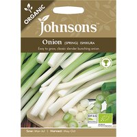 Johnsons Organic Spring Onion Seeds - Ishikura