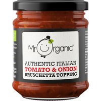 Mr Organic Tomato & Onion Bruschetta Topping - 200g Mr Organic Tomato & Onion Bruschetta Topping - 200g