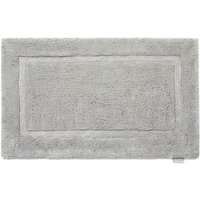 Grey Bamboo Border Bath Mat - 50 x 80cm