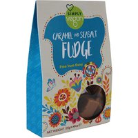 Simply Vegan Caramel & Seasalt Fudge - 125g
