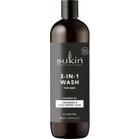 Sukin 3-in-1 Body Wash for Men - 500ml