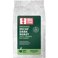 Equal Exchange Organic Dark Roast Decaffeinated Ground Coffee - 200g