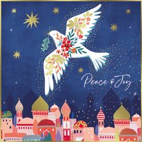 Scandi Dove Charity Christmas Cards - Pack of 10