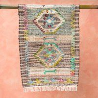 Kyra Cotton & Hemp Kilim Rug - 75x135cm