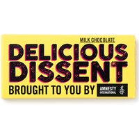 Amnesty Delicious Dissent Milk Chocolate - 100g