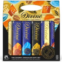Divine Chunky Chocolate Gift Set - 210g