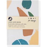 VENT For Change Recycled A5 Lined Notebook - Earth - 100 pages