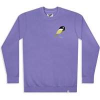 Matt Sewell Mens Willow Tit Sweat - Purple