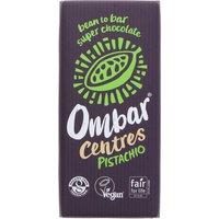 Ombar Chocolate Bar with Pistachio Centre - 70g