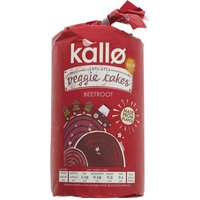 Kallo Beetroot Veggie Cakes - 122g