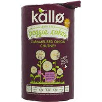 Kallo Caramelised Onion Veggie Cakes - 122g